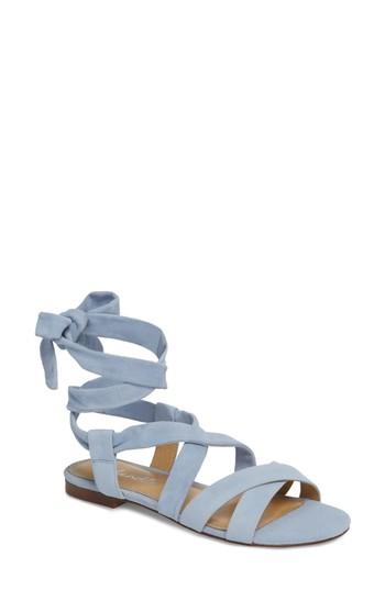 Women's Splendid Feodora Ankle Wrap Sandal .5 M - Purple