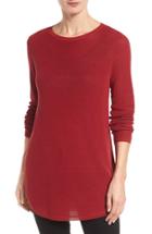 Women's Eileen Fisher Silk & Organic Cotton Tunic Sweater