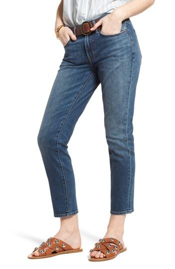 Women's Treasure & Bond Grant Ankle Boyfriend Jeans - Blue
