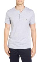 Men's Lacoste Henley T-shirt (s) - Grey