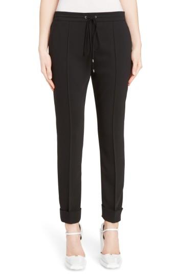 Women's Kenzo Tailored Jogger Pants Us / 40 Fr - Black
