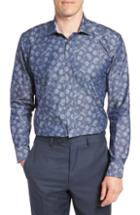 Men's Ted Baker London Place Trim Fit Floral Dress Shirt