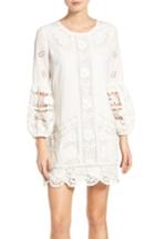 Women's Chelsea28 Cutwork Lace Shift Dress, Size - Ivory