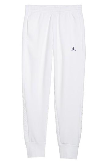 Men's Jordan Aj11 Hybrid Pants, Size - White