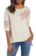 Women's Wit & Wisdom Floral Print Top - Beige