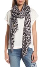 Women's Kate Spade New York Inked Texture Oblong Twill Scarf