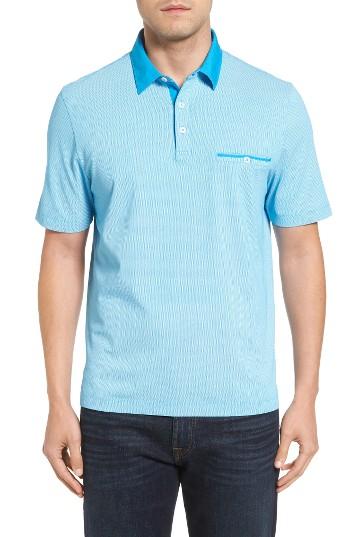Men's Thomas Dean Print Jersey Polo
