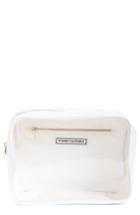 Stoney Clover Lane Large Makeup Pouch, Size - White