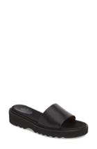 Women's Aquatalia Willah Slide Sandal .5 M - Black
