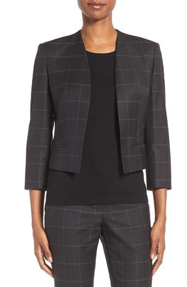 Women's Boss Jianne Crop Open Front Jacket