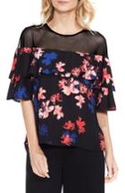 Women's Vince Camuto Ballard Floral Babydoll Blouse