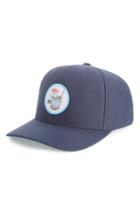 Men's Travis Mathew Sunday Logo Patch Cap - Blue