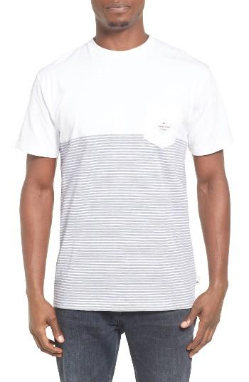 Men's Quiksilver Half Mast Stripe Pocket T-shirt