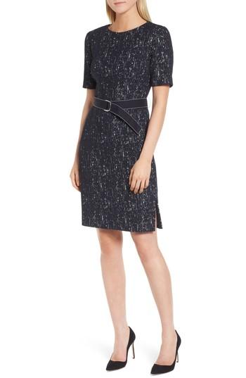 Women's Boss Deleara Sheath Dress R - Blue