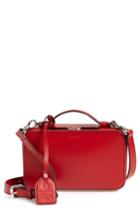 Women's Lodis Los Angeles Downtown Sally Rfid Zip-around Leather Crossbody Bag - Red