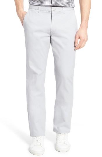 Men's Bonobos Straight Fit Washed Chinos X 36 - Grey