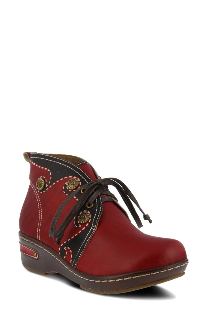 Women's L'artiste Cookie Wedge Bootie .5-11us / 42eu - Red