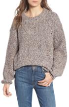 Women's Leith Boucle Sweater, Size - Purple