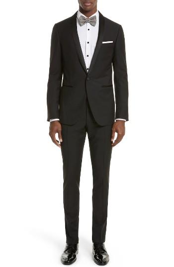 Men's Lanvin Shawl Lapel Wool Blend Tuxedo