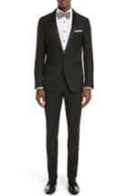 Men's Lanvin Shawl Lapel Wool Blend Tuxedo