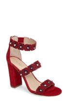 Women's Botkier Gigi Embellished Sandal M - Red