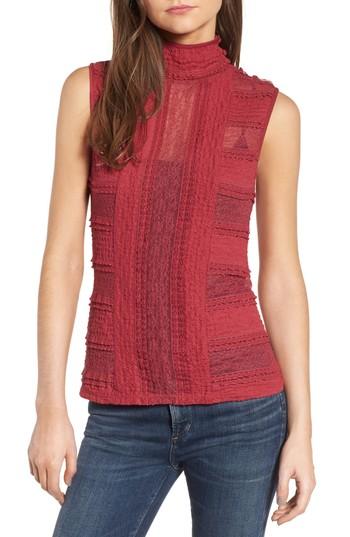 Women's Ella Moss Violette Turtleneck Sweater - Red