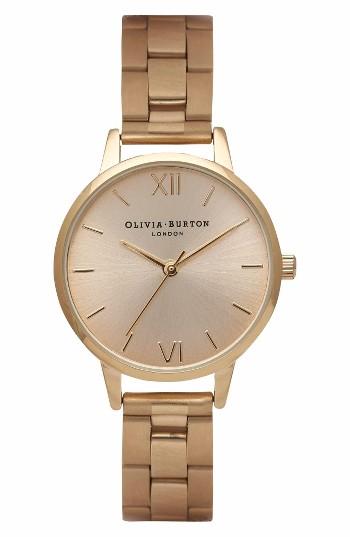 Women's Olivia Burton Midi Dial Bracelet Watch, 30mm