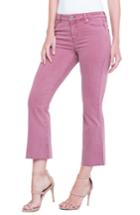 Women's Liverpool Jeans Company Hannah Crop Flare Jeans - Coral