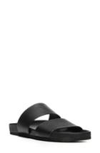 Women's Vince Georgie Slide Sandal .5 M - Black