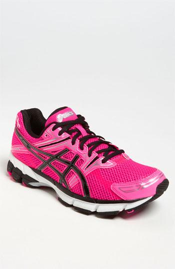 Asics Gt 1000 Pr Running Shoe Men Pink Black White 12 M