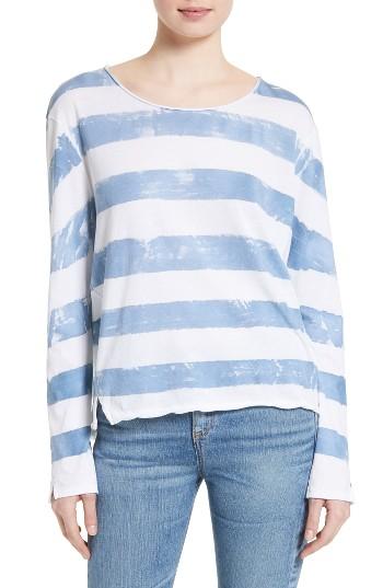 Women's Rag & Bone/jean Washed Stripe Top
