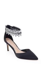 Women's Jewel Badgley Mischka Damonica Crystal Embellished Sandal M - Black