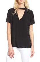 Women's Bardot Band Neck Top - Black