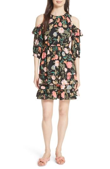 Women's Kate Spade New York Blossom Cold Shoulder Dress - Black