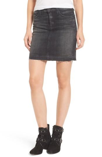 Women's Hudson Jeans Robbie Cutoff Denim Miniskirt