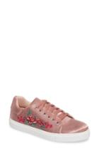 Women's Topshop Camilla Embroidered Sneaker .5us / 37eu - Beige