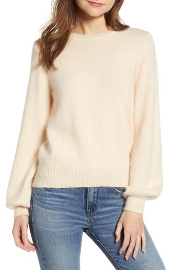 Women's Codexmode Blouson Sleeve Sweater - Ivory