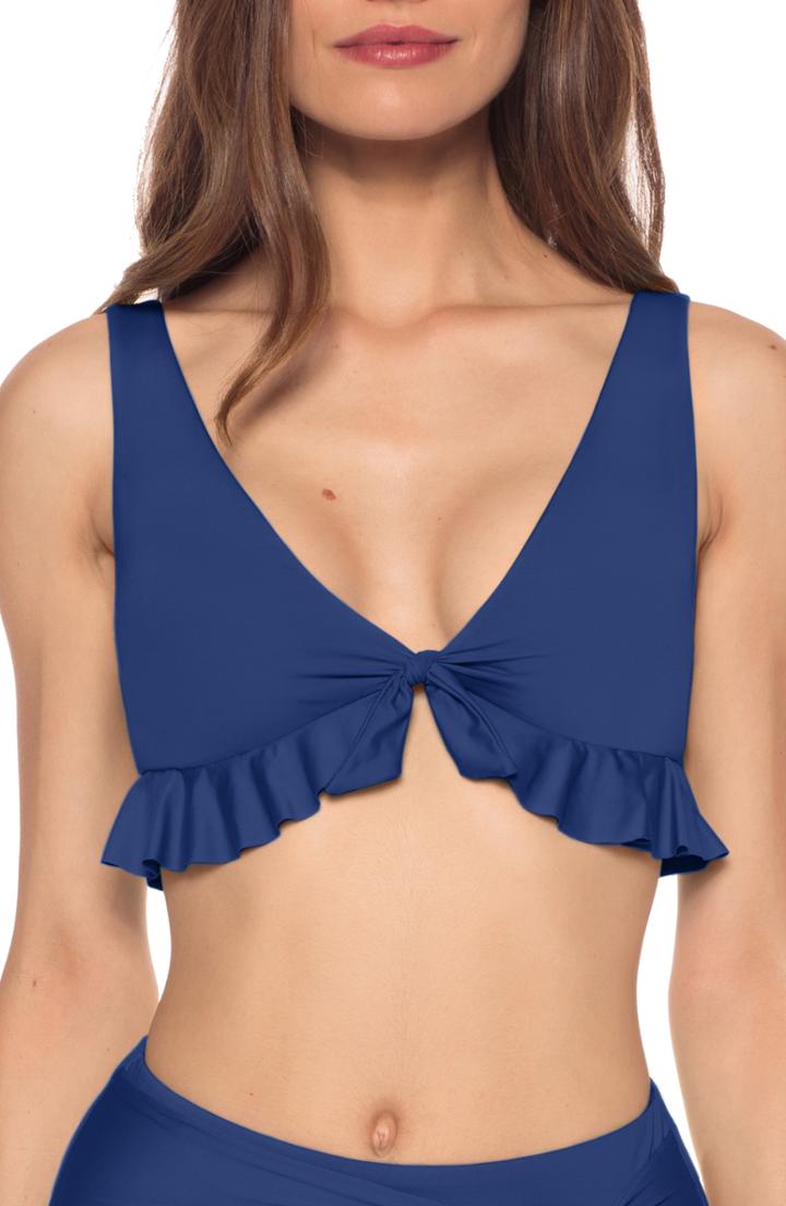 Women's Isabella Rose Double Take Bikini Top - Blue
