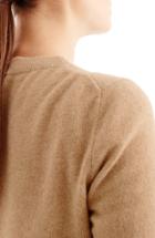 Women's Eileen Fisher Boxy Cotton Blend Sweater, Size - Green