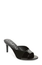 Women's Calvin Klein Laron Slide Sandal M - Black