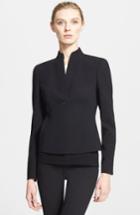 Women's Akris 'temptation' Wool Jacket - Black