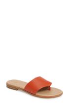 Women's Johnston & Murphy Raney Flip Flop .5 M - Orange