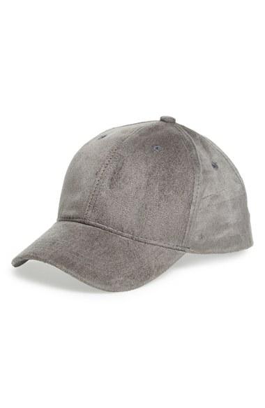 Women's Bp. Faux Suede Ball Cap -