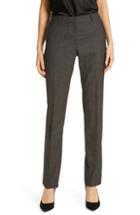 Women's Boss Titana Static Wool Trousers - Grey