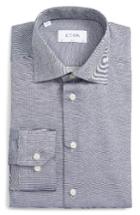 Men's Eton Slim Fit Dot Dress Shirt .5 - Blue