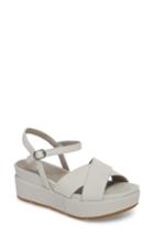 Women's Eileen Fisher Juno Platform Sandal M - Grey