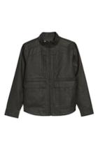 Men's Tunellus Coated Twill Jacket, Size - Black