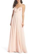 Women's Heartloom Francie Ruffle V-neck Gown - Pink