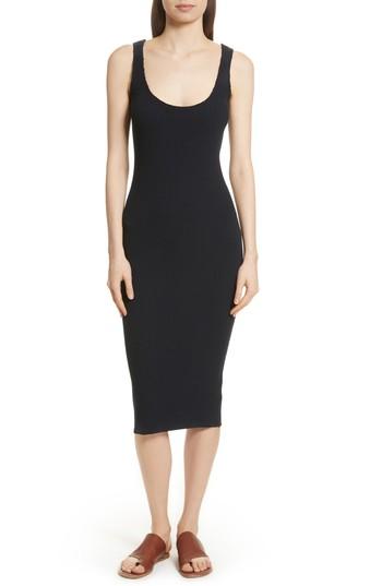 Women's Vince Ribbed Tank Dress - Blue