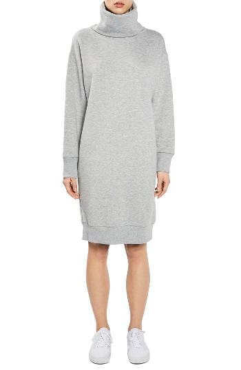 Women's Topshop Boutique Diana Cowl Sweatshirt Dress